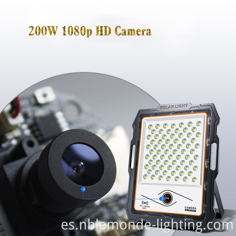 Outdoor Solar Camera Floodlight